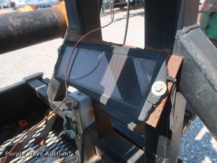 image for item DJ1810 2013 shop built flare trailer