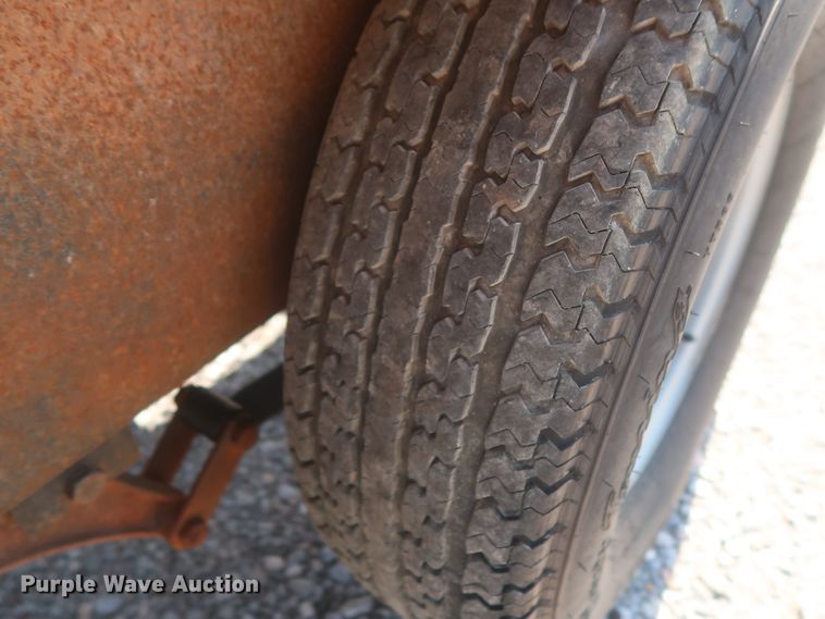 image for item DJ1810 2013 shop built flare trailer