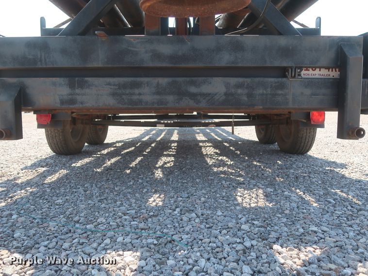 image for item DJ1810 2013 shop built flare trailer