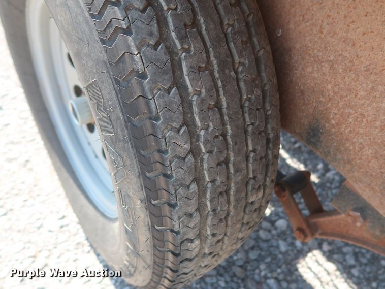 image for item DJ1810 2013 shop built flare trailer