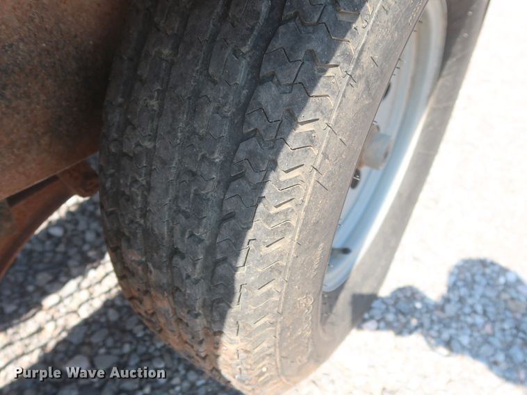 image for item DJ1810 2013 shop built flare trailer