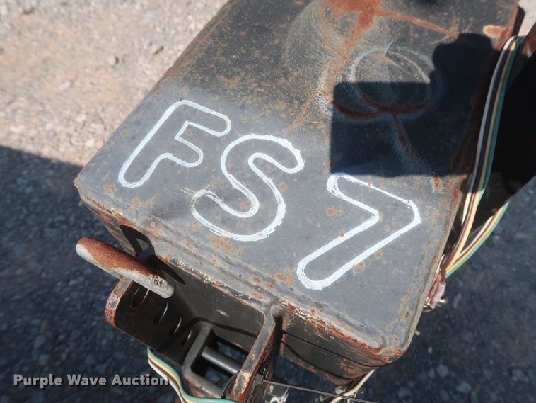 image for item DJ1810 2013 shop built flare trailer