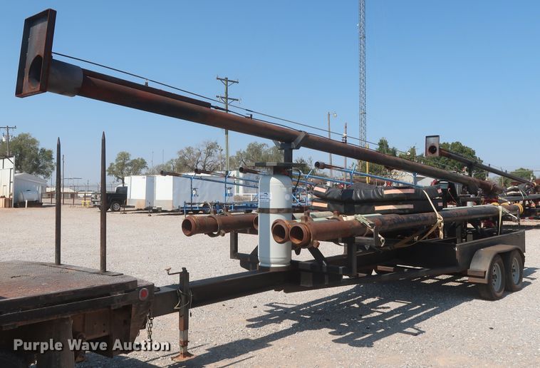 image for item DJ1812 2013 shop built flare trailer