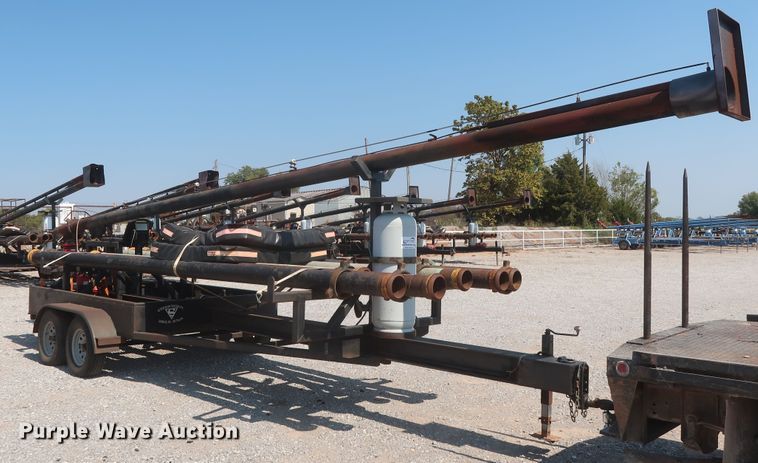 image for item DJ1812 2013 shop built flare trailer