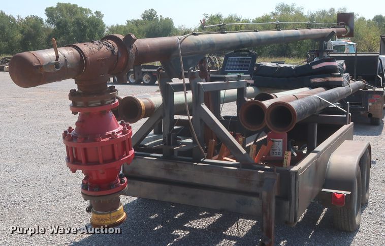 image for item DJ1812 2013 shop built flare trailer