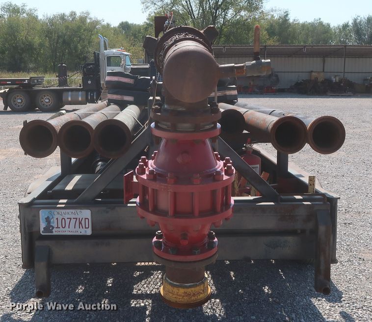 image for item DJ1812 2013 shop built flare trailer