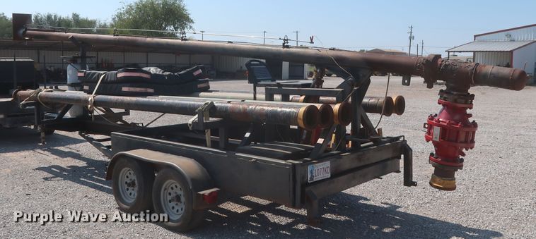 image for item DJ1812 2013 shop built flare trailer