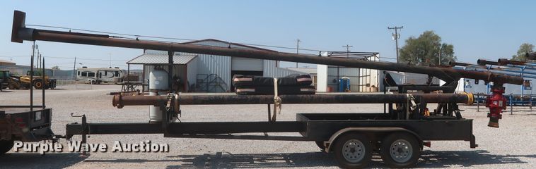 image for item DJ1812 2013 shop built flare trailer