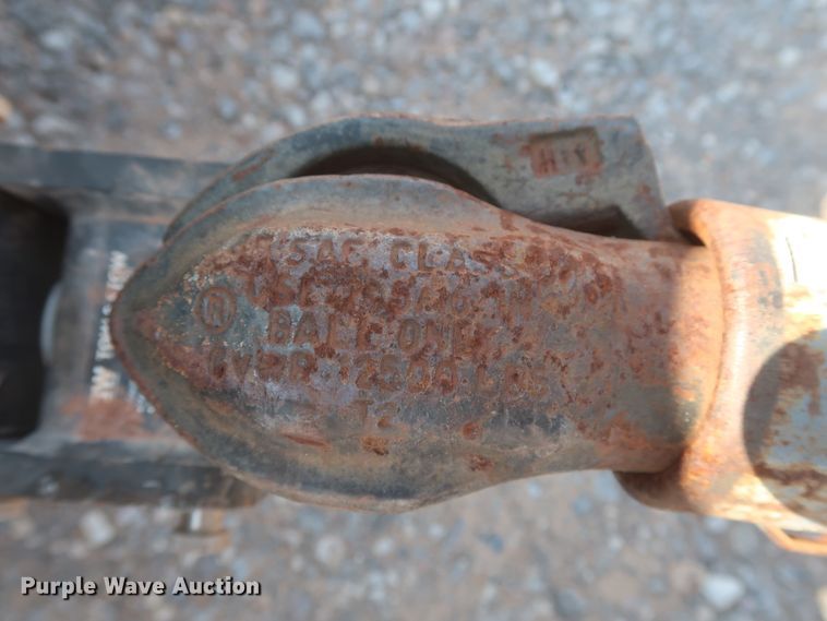 image for item DJ1812 2013 shop built flare trailer