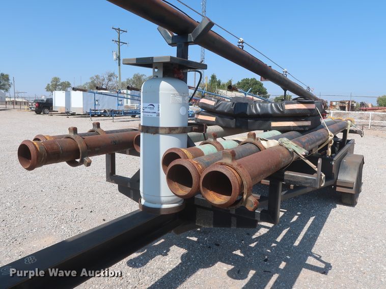 image for item DJ1812 2013 shop built flare trailer