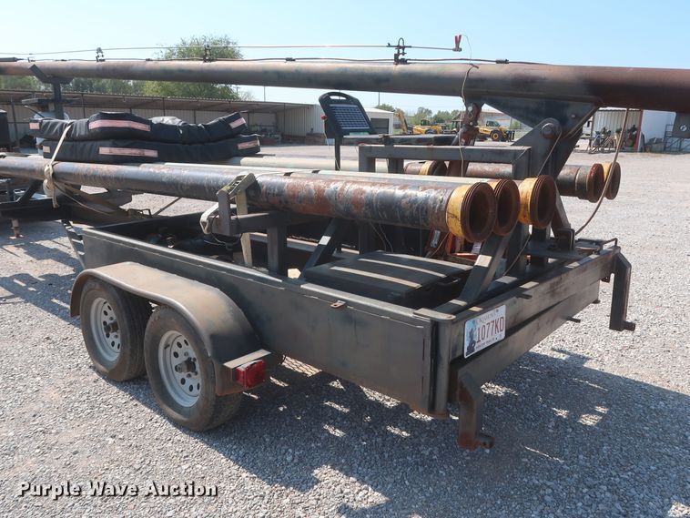 image for item DJ1812 2013 shop built flare trailer