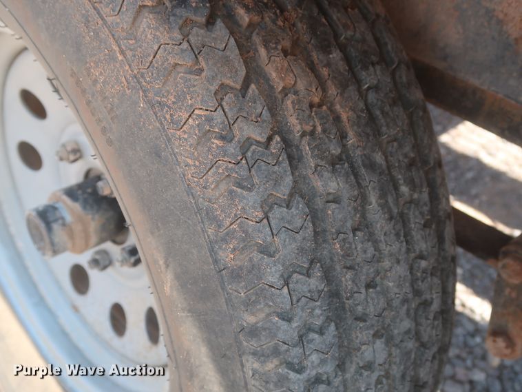 image for item DJ1812 2013 shop built flare trailer