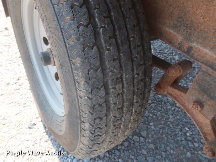 image for item DJ1812 2013 shop built flare trailer