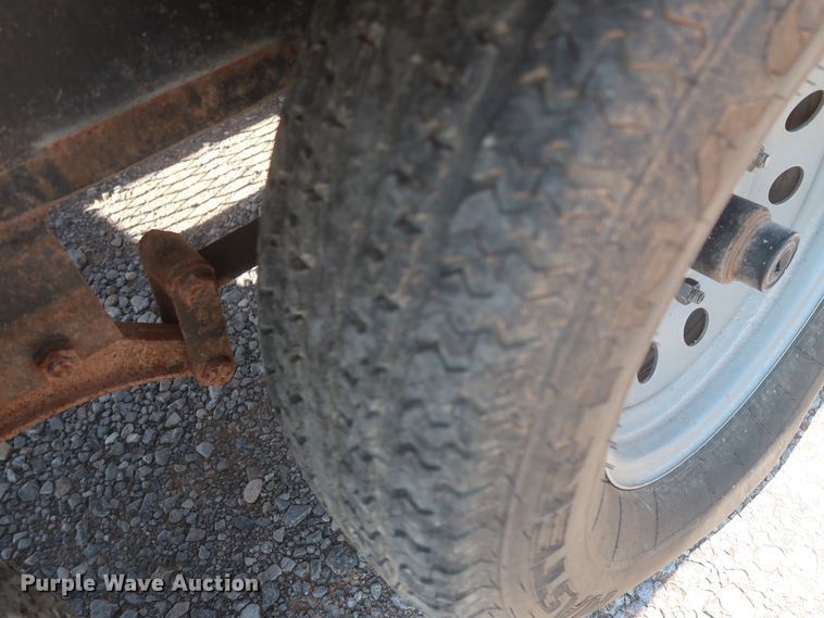 image for item DJ1812 2013 shop built flare trailer