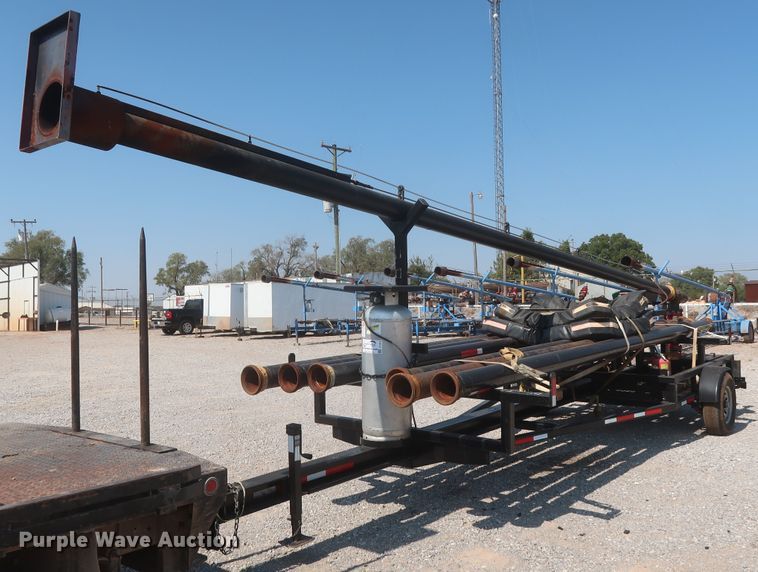 image for item DJ1813 2019 shop built flare trailer