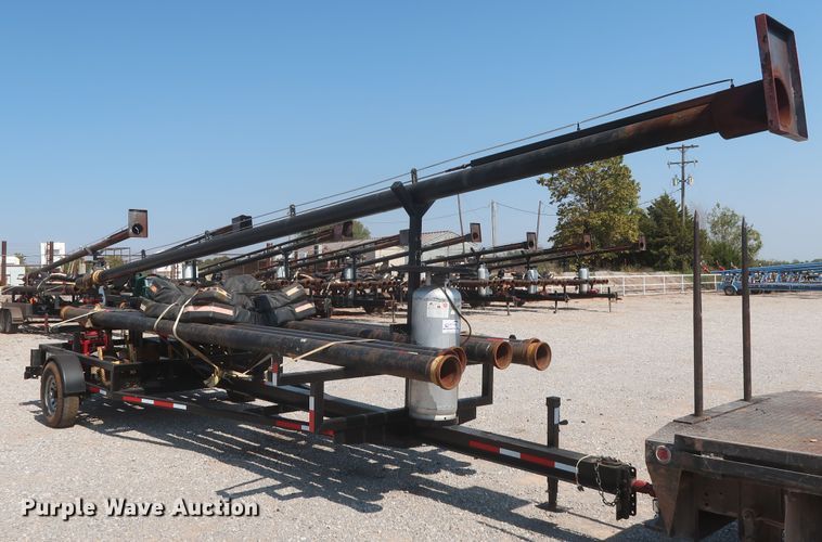 image for item DJ1813 2019 shop built flare trailer