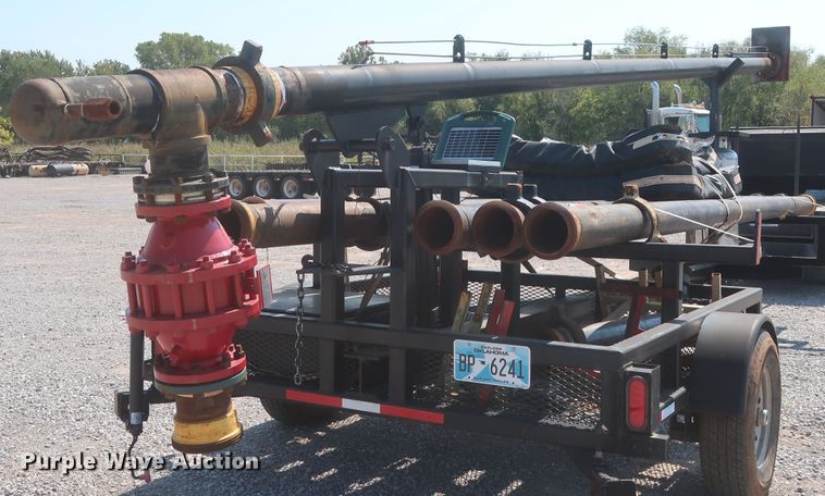 image for item DJ1813 2019 shop built flare trailer