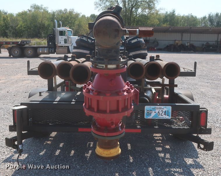 image for item DJ1813 2019 shop built flare trailer