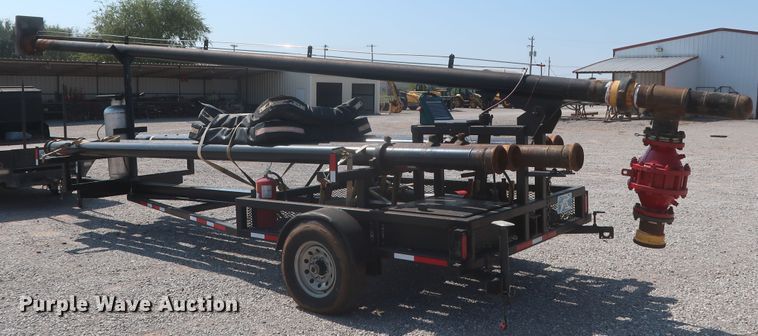 image for item DJ1813 2019 shop built flare trailer