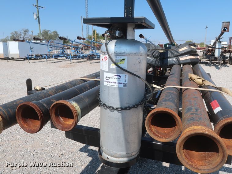 image for item DJ1813 2019 shop built flare trailer