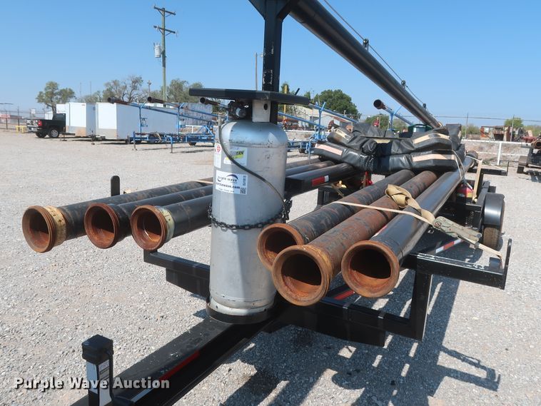 image for item DJ1813 2019 shop built flare trailer