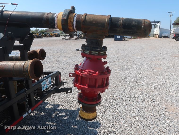 image for item DJ1813 2019 shop built flare trailer