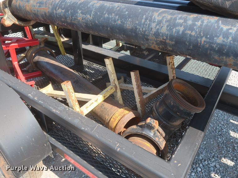 image for item DJ1813 2019 shop built flare trailer