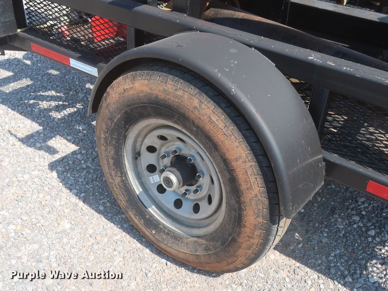 image for item DJ1813 2019 shop built flare trailer