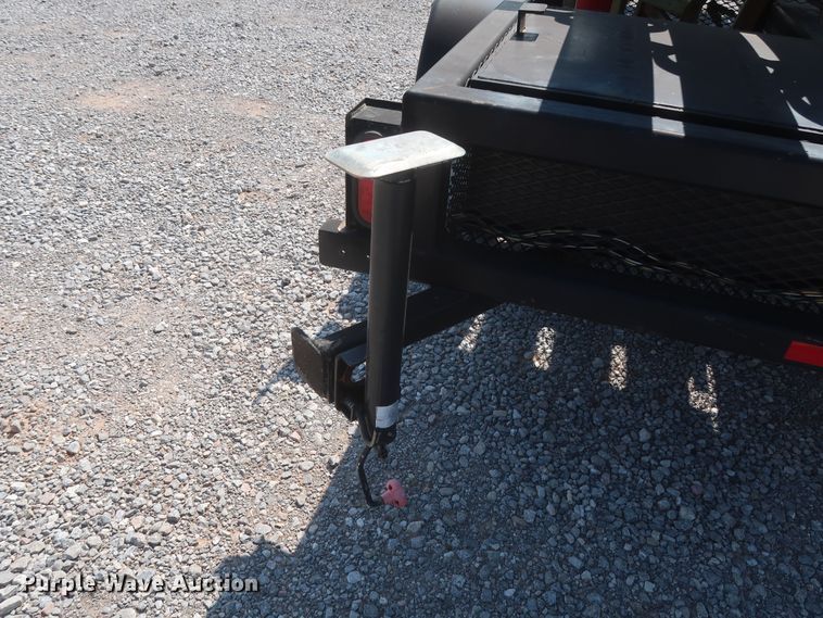 image for item DJ1813 2019 shop built flare trailer