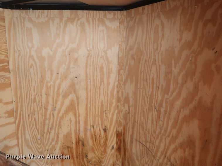 image for item DJ1814 2014 Covered Wagon CW7X116TA2 enclosed cargo trailer