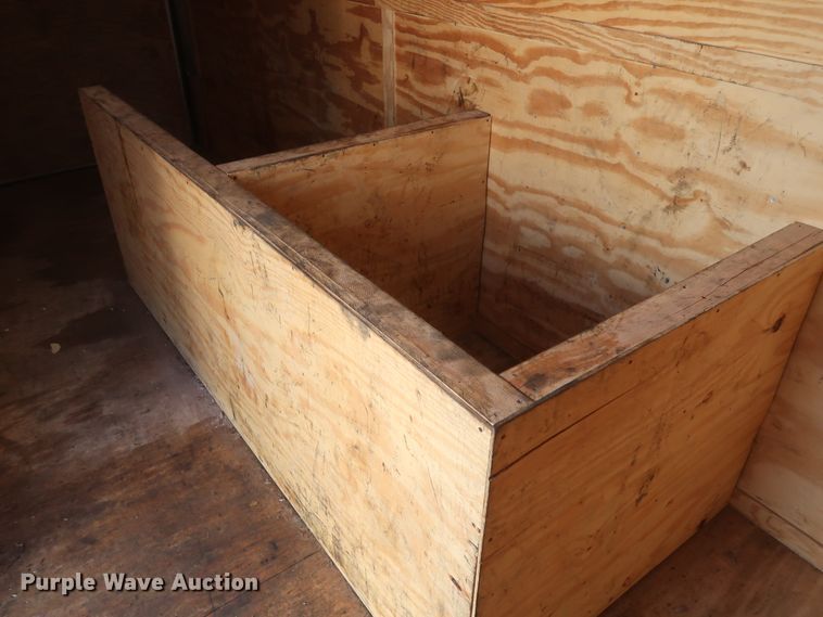 image for item DJ1814 2014 Covered Wagon CW7X116TA2 enclosed cargo trailer