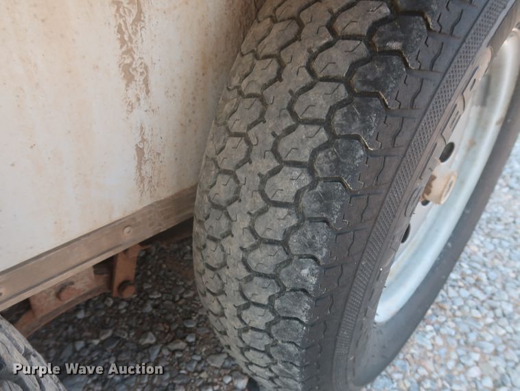 image for item DJ1814 2014 Covered Wagon CW7X116TA2 enclosed cargo trailer