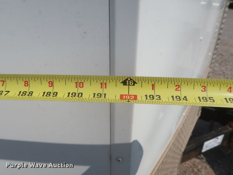 image for item DJ1814 2014 Covered Wagon CW7X116TA2 enclosed cargo trailer