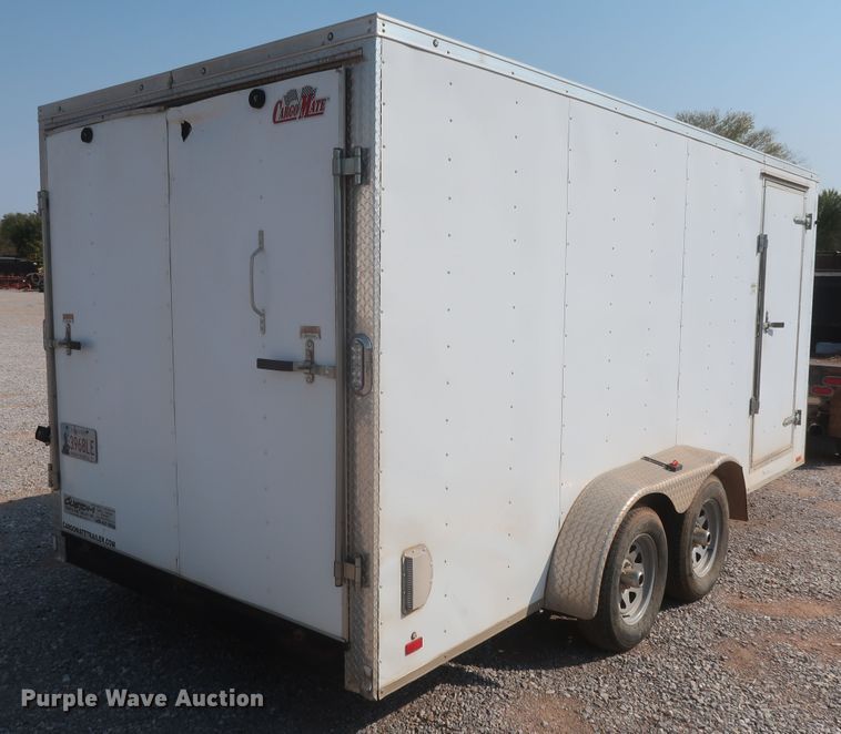 image for item DJ1815 2015 Forest River TXVHW716TA2 enclosed cargo trailer