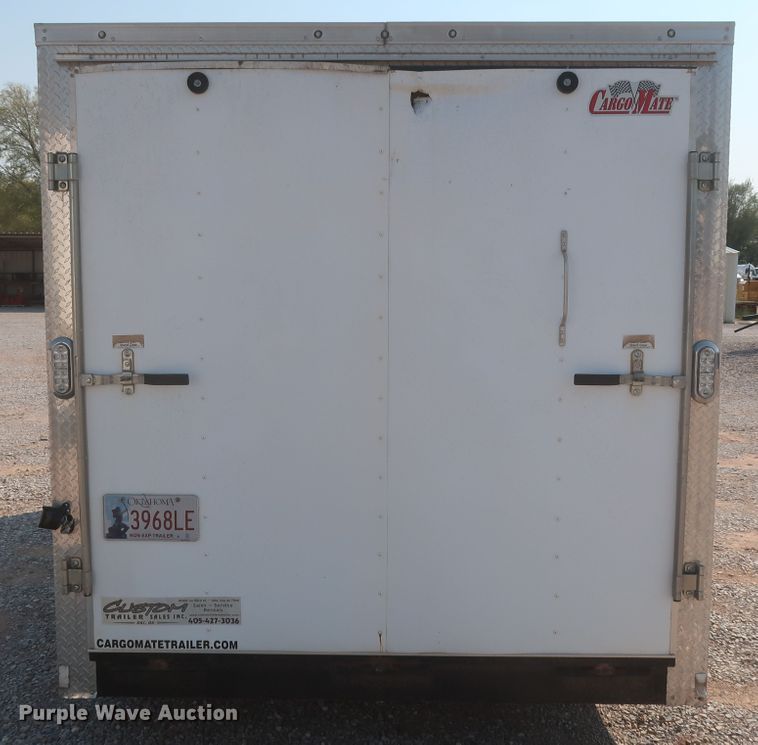 image for item DJ1815 2015 Forest River TXVHW716TA2 enclosed cargo trailer