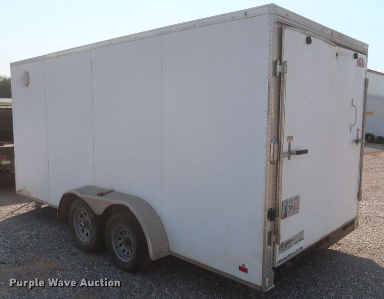 image for item DJ1815 2015 Forest River TXVHW716TA2 enclosed cargo trailer