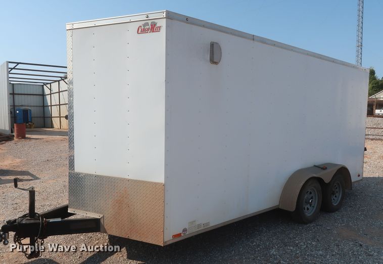 image for item DJ1815 2015 Forest River TXVHW716TA2 enclosed cargo trailer