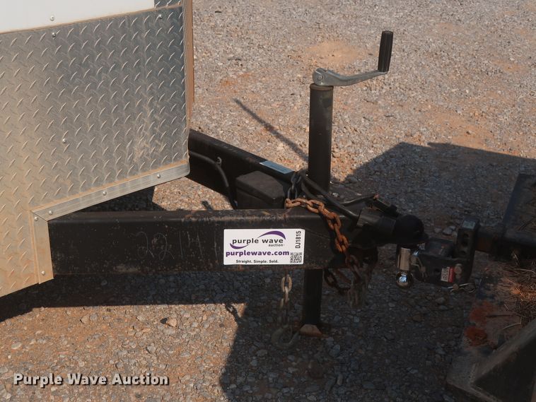 image for item DJ1815 2015 Forest River TXVHW716TA2 enclosed cargo trailer