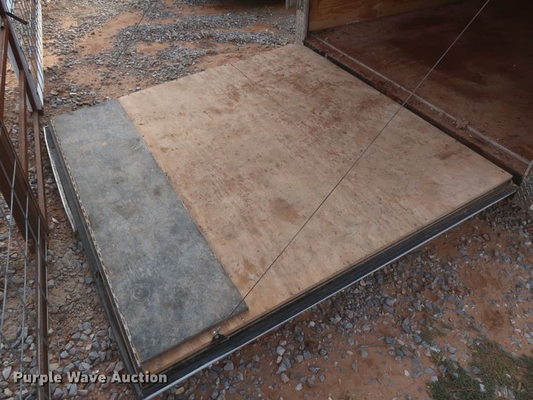 image for item DJ1815 2015 Forest River TXVHW716TA2 enclosed cargo trailer