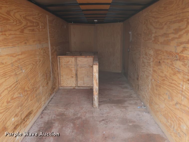 image for item DJ1815 2015 Forest River TXVHW716TA2 enclosed cargo trailer