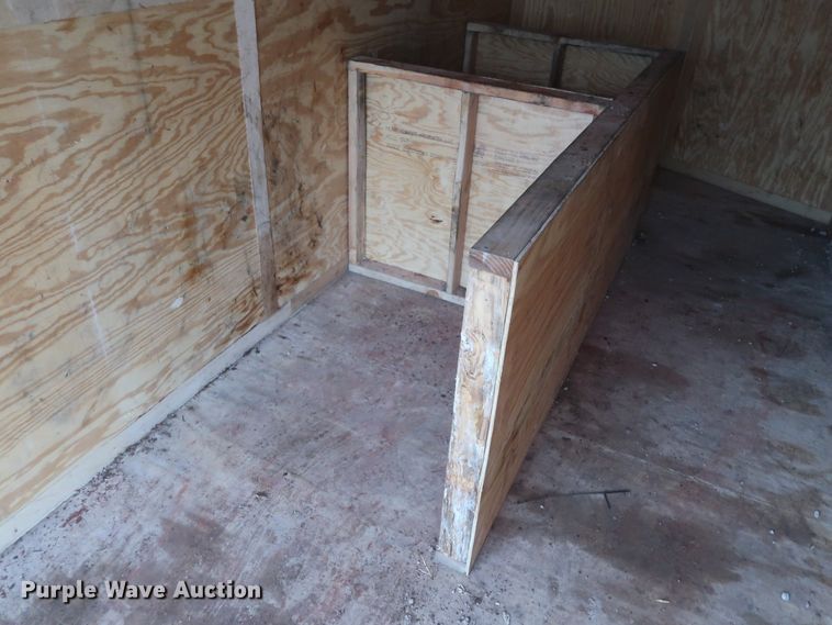 image for item DJ1815 2015 Forest River TXVHW716TA2 enclosed cargo trailer