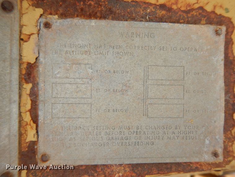 image for item DJ6620 Caterpillar DW20/456  conventional scraper