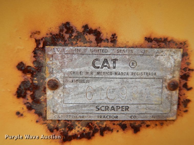 image for item DJ6620 Caterpillar DW20/456  conventional scraper