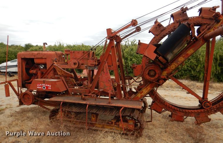 image for item DJ6625 Cleveland 95  bucket wheel trencher