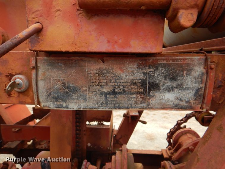 image for item DJ6625 Cleveland 95  bucket wheel trencher