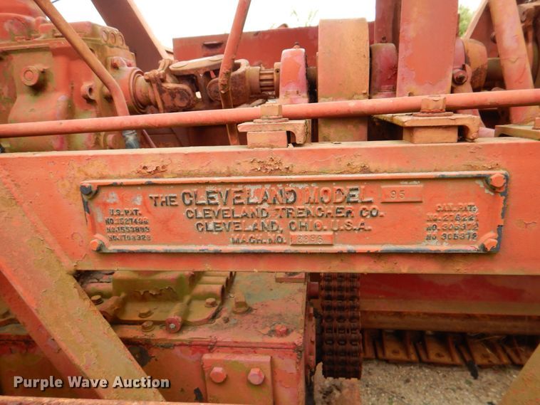 image for item DJ6625 Cleveland 95  bucket wheel trencher