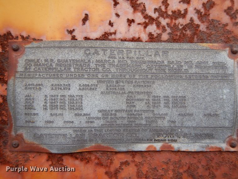 image for item DJ6628 Caterpillar 90  scraper