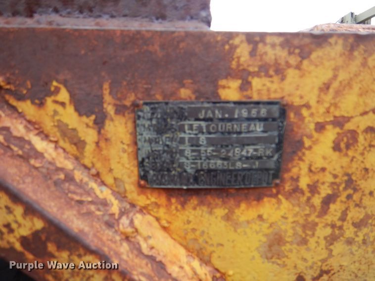 image for item DJ6636 1956 Letourneau L8  scraper