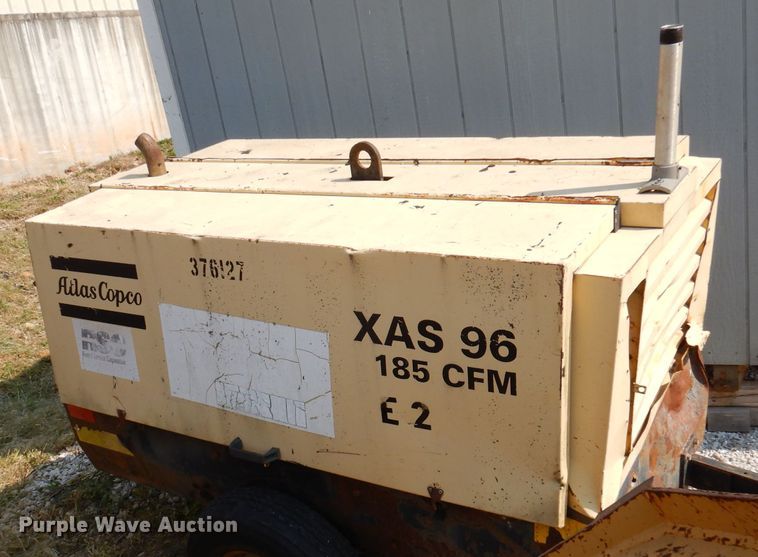 image for item DY9534 2000 Atlas Copco XAS96  air compressor