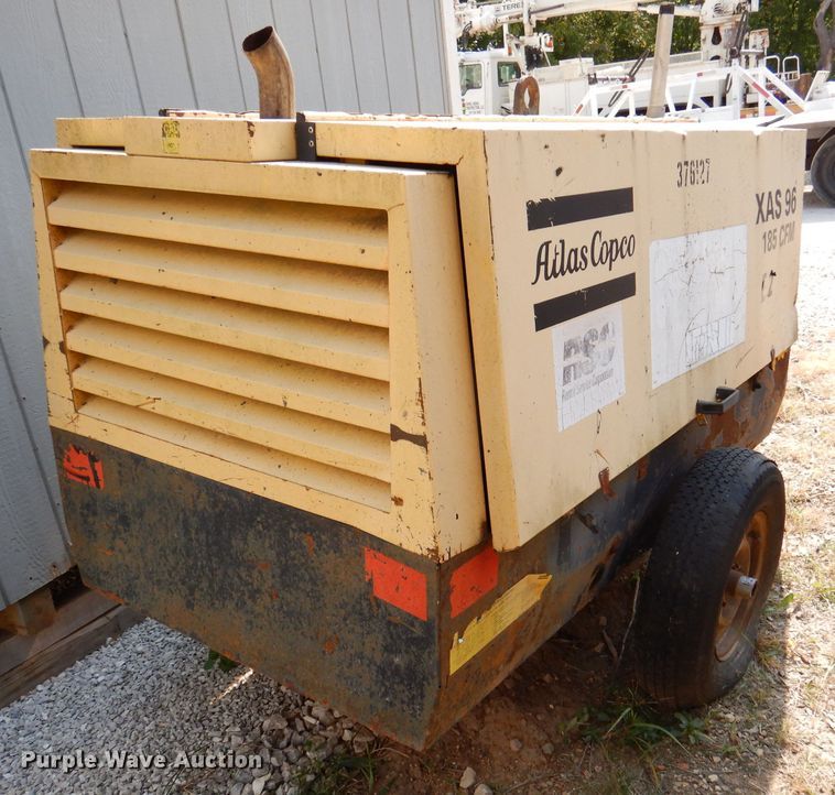 image for item DY9534 2000 Atlas Copco XAS96  air compressor